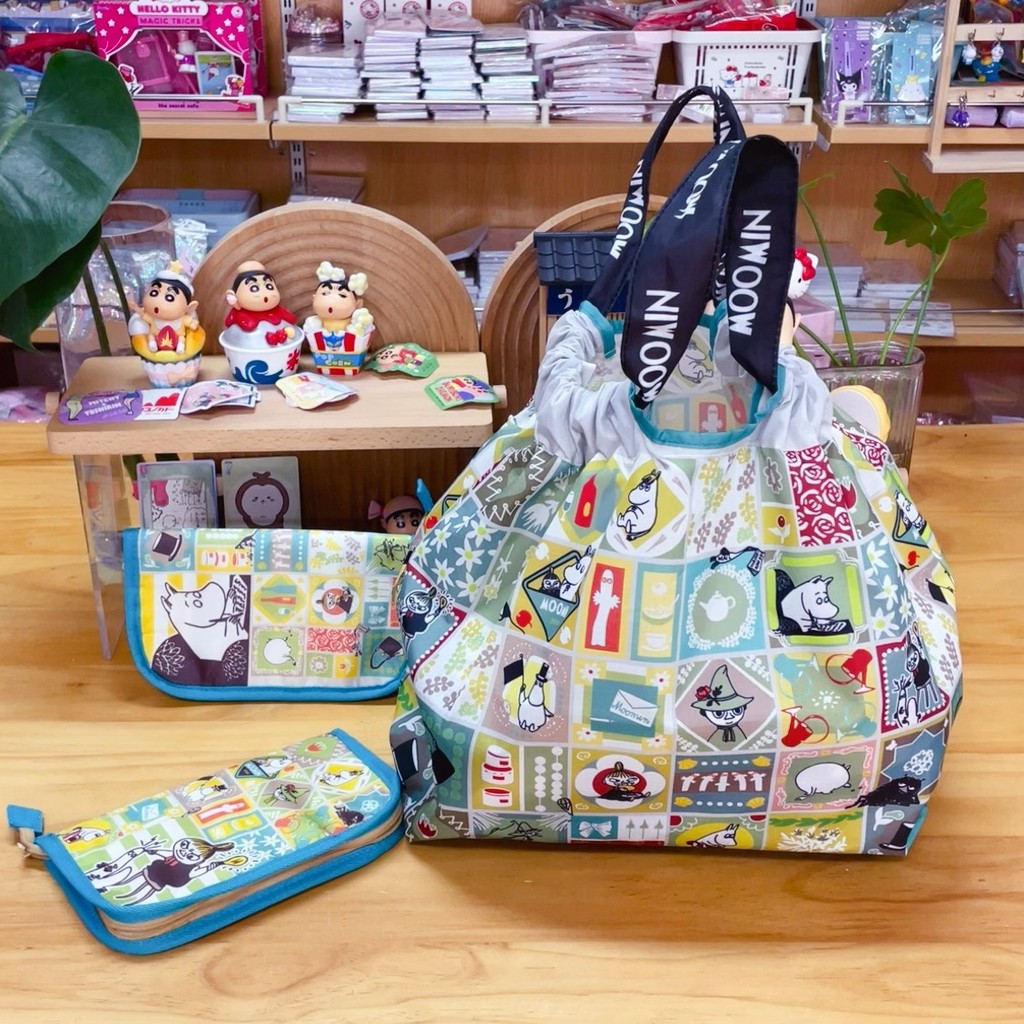 Moomin foldable Totebag | Tas totebag lipat Moomin