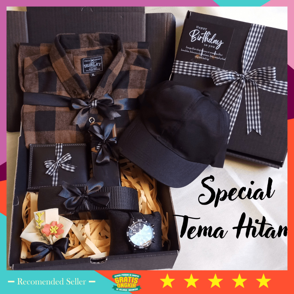 

Kado Hampers Lebaran Kekinian Unik VIral Murah / HAMPERS KADO COWOK SPECIAL BLACK THEME KADO ULANG TAHUN/ KADO VALENTINE DAYS/ KADO LEBARAN/ KADO ANNIVERSARY