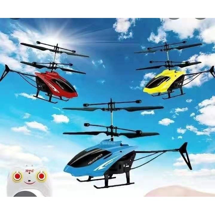 Mainan Anak RC Helikopter Terbang Sensor Tangan Remote Control Drone Mini Flying Toy Anak Laki Laki