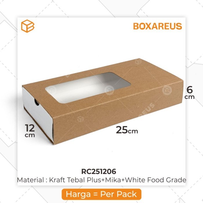 

RC251206 - Roll cake box. Packaging. Cake box