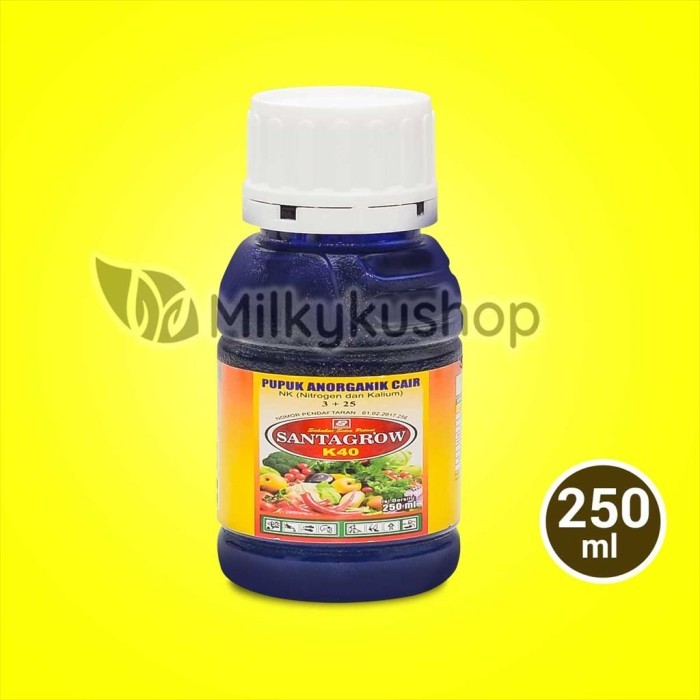 SELAMAT DATANG DI TOKO KAMI TERLARIS PUPUK CAIR SANTAGROW K40 ISI 250 ML KEMASAN PABRIK HAPPY SHOPPI