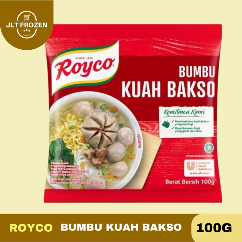 

Royco Bumbu Kuah Baso / Bumbu Kuah Bakso / Kaldu Kuah Baso 100g