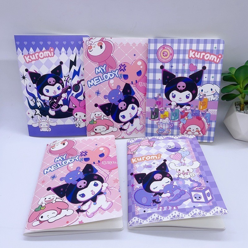 

ACEH.NJB 119342 Sanrio Notebook Anime Kuromi Cinnamorol