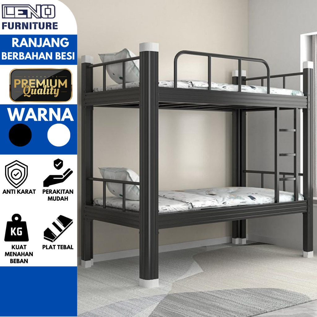 RANJANG BESI RANJANG TINGKAT RANJANG TINGKAT 2 SUSUN TEMPAT TIDUR TINGKAT MIMIMALIS RANJANG SUSUN
