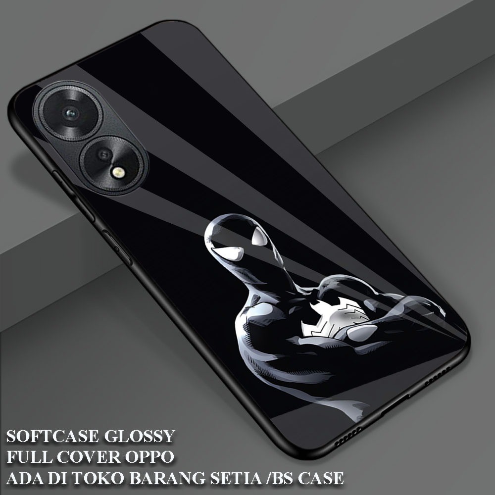 [ MK41 SPIDER MAN ] Case Glossy HD  OPPO (A16)(A17K)(A17)(A18)(A38 4G)(A58 4G)(A98 5G)(A1 5G)(A78 4G
