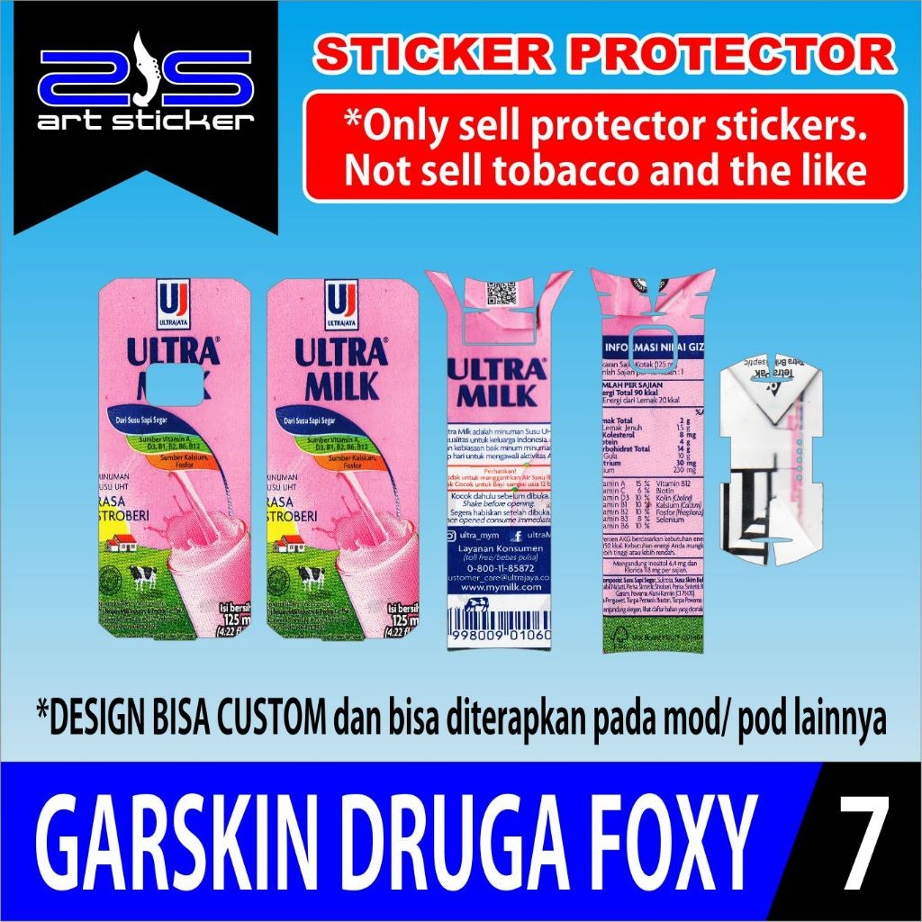 

PROMO stikerDrugaFoxy Pink Ultramil UV Printing