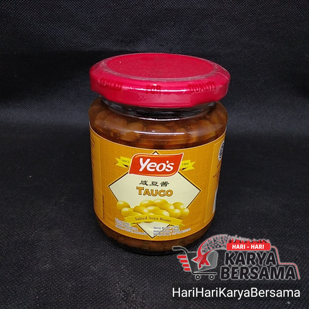 

BUMBU MASAK INSTAN YEOS YEO'S TAUCO SALTED SOYA BEANS 250GR