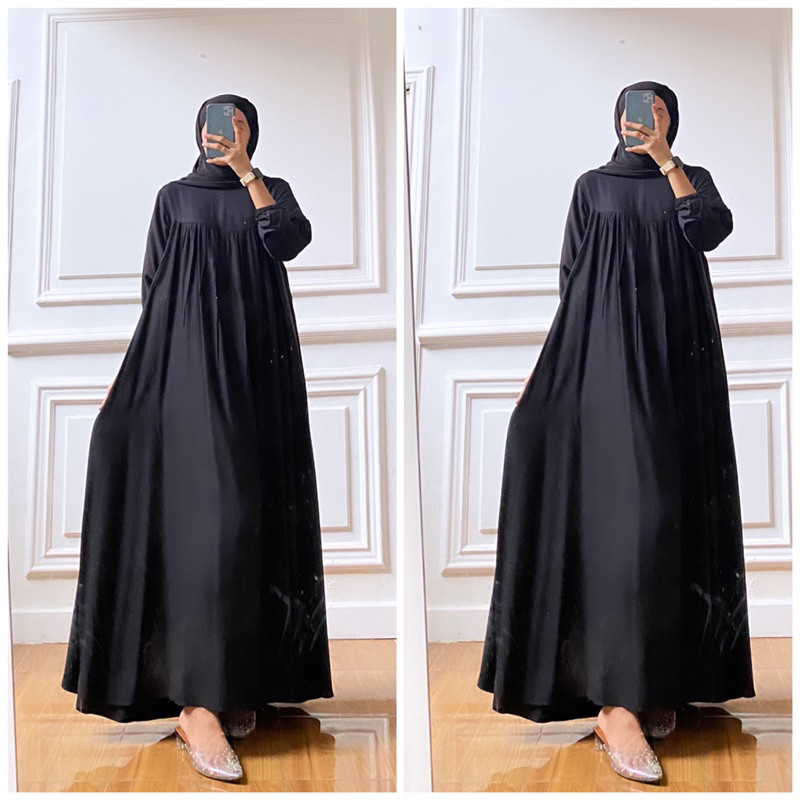 VF56YA HalwaDress twill premium Busui Friendly - Bahan Rayon Twill premium High Quality