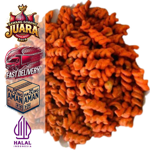 

COD MAKARONI SPIRAL BALADO 1Kg Makaroni Pedas Makaroni Bantet Makaroni Pipa Bantet Makaroni Fusili