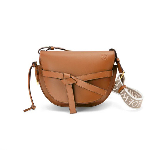 [Pre-order] Loewe small gate bag in soft calfskin and jacquard