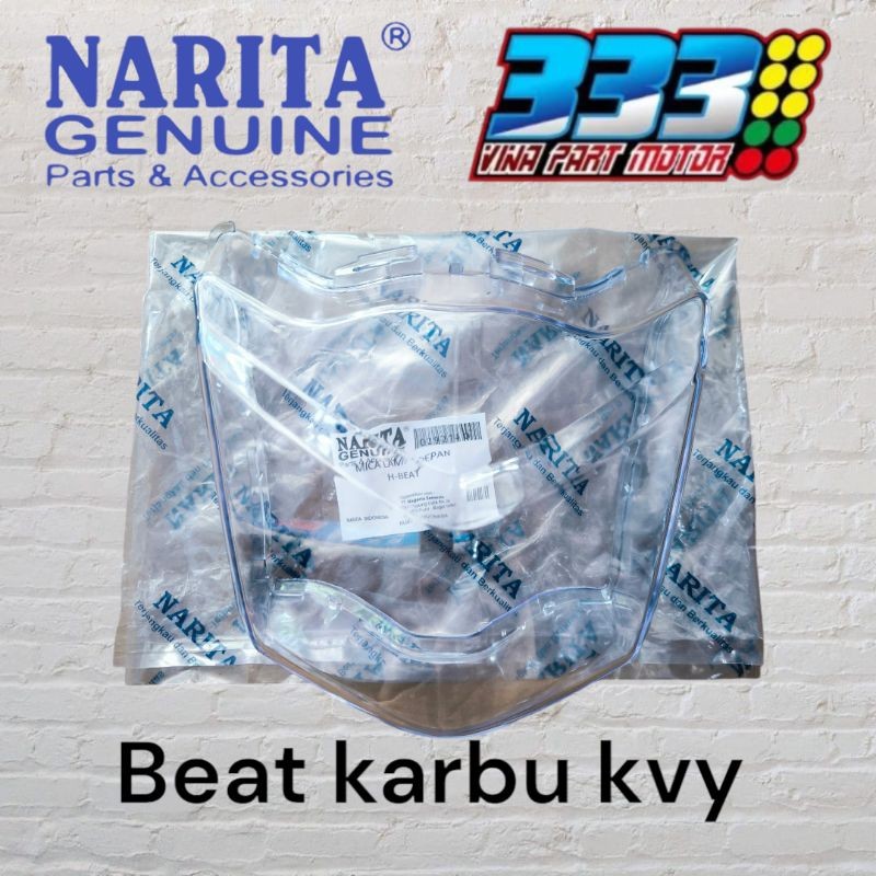 Mika lampu depan beat karbu kvy kaca lampu beat mika lampu beat