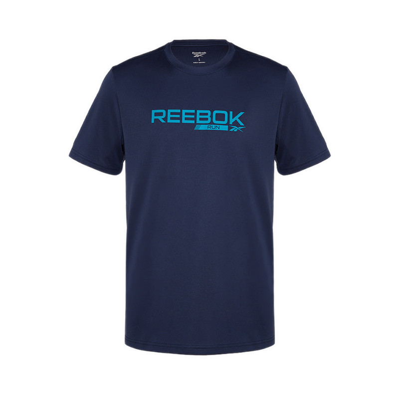 EF68UI Reebok Men Running T Shirt - Navy
