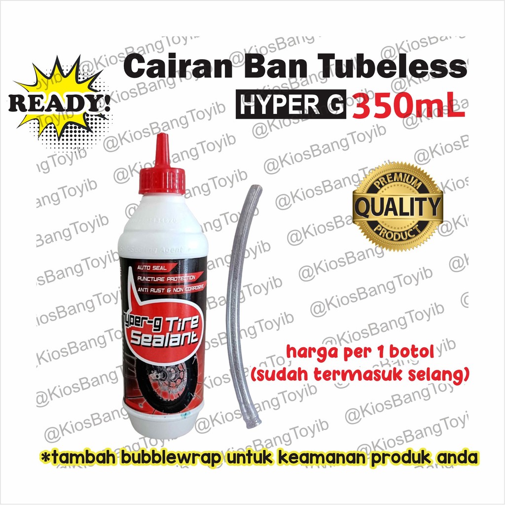 Cairan Ban Tubles Anti Bocor 350mL "Hyper G"