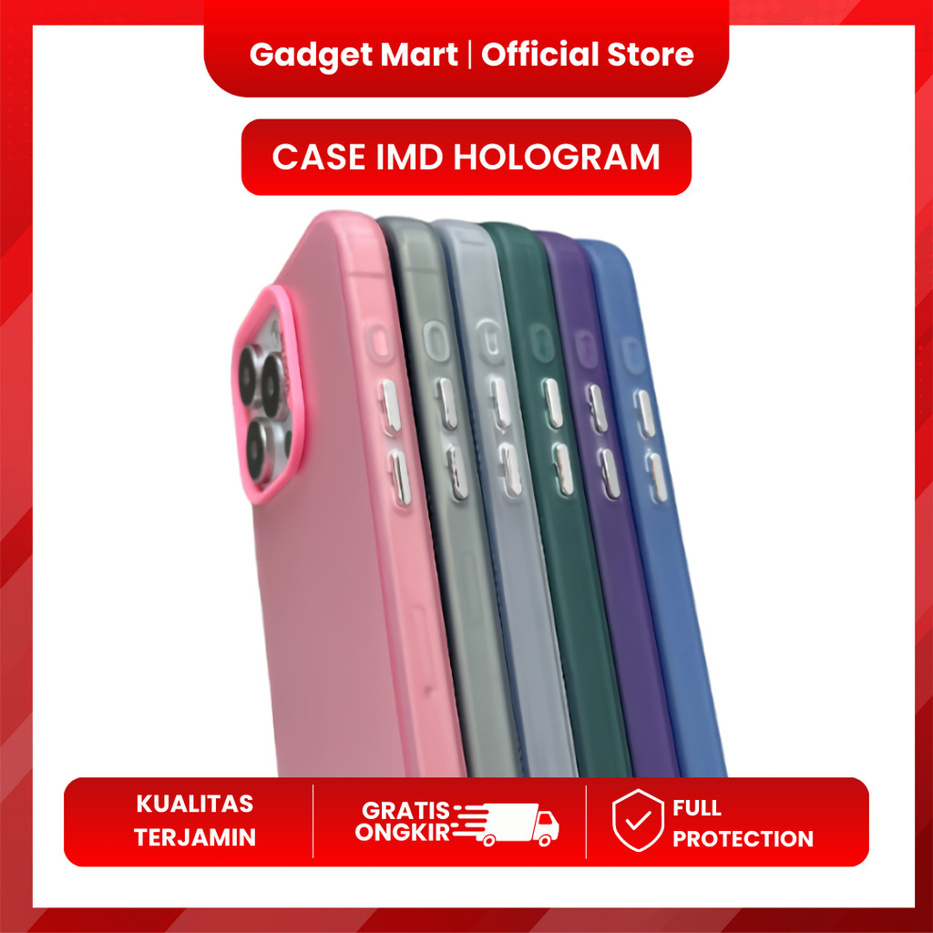 Case iPhone Apple 11/12/13/14/15 PRO/PROMAX IMD Hologram Series