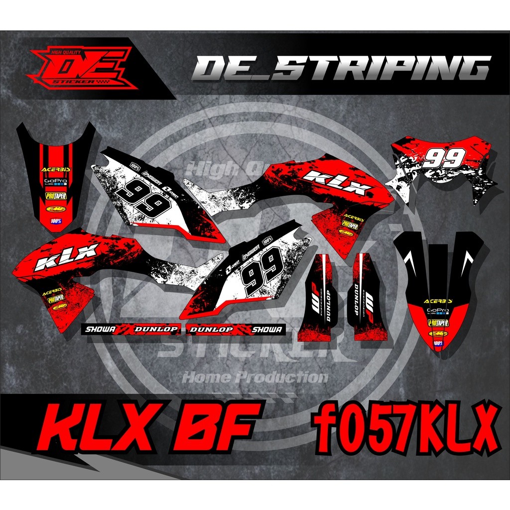 Striping Stiker Klx Bf Klx Striping Motor Klx Bf