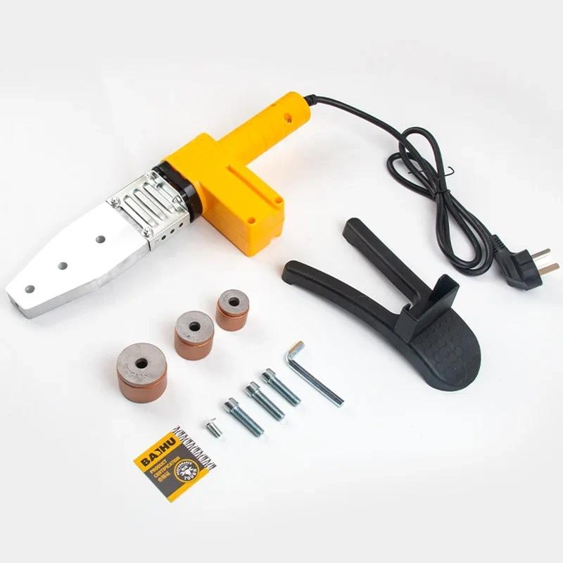 800/900W Plastic Pipe Welding Machine Water Pipe Welding Machine 220V Electric Heating Hot Melt Tool