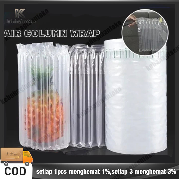 

Bubble WrapsTambahan Bungkus Gelembung Transparan / Perlindungan ganda Penggunaan kemasan produk Extra Bubble Wrap Transparan