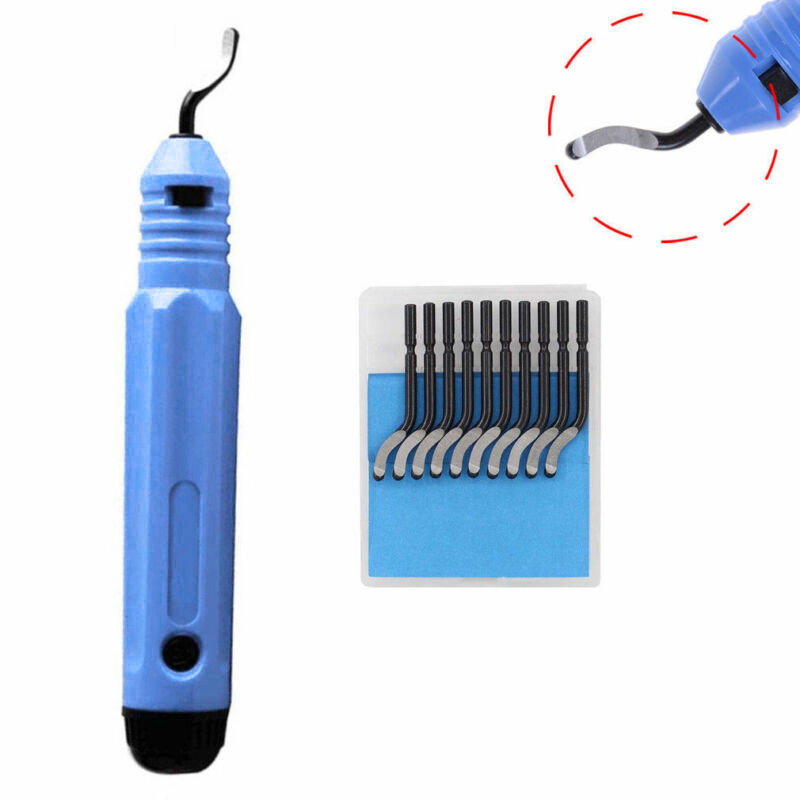 

NB1100 Burr Handle 10*Cutters Hand Deburring Rough Edges Tools Chamfering And Trimming Tools BS1010- Trimming Knifes