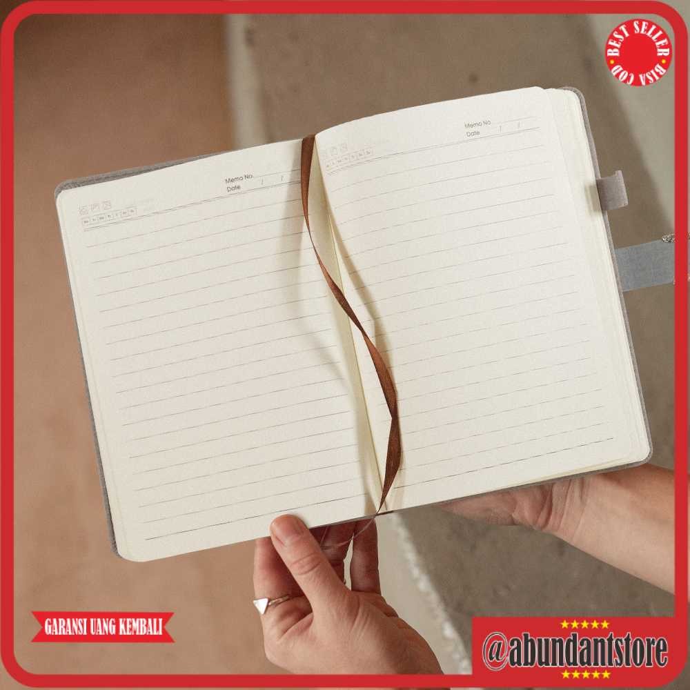 

Toddi Buku Jurnal Hardcover Notebook Diary 72GSM 192 Halaman Grid - JSK25