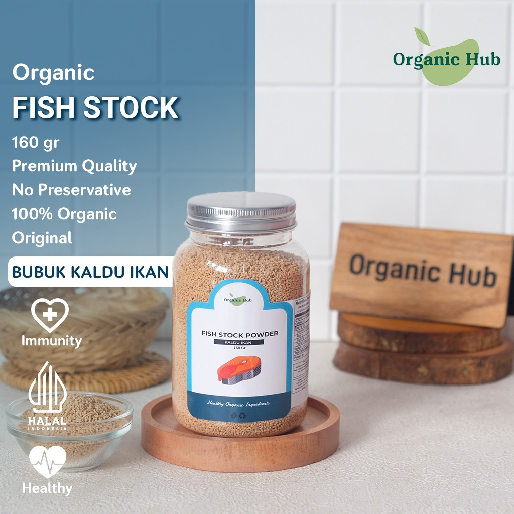 

Organic Hub Kaldu Ikan Jepang Bumbu Ramen Soup Udon Bubuk Premium 160 gr