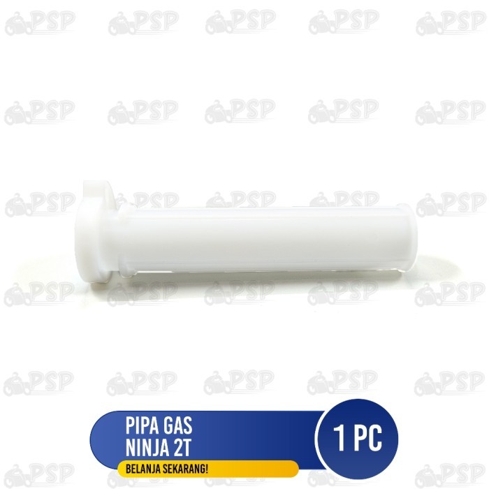 Pipa Gas Ninja 2T - Selongsong Slongsong Putihan Mika Throttle Iner Gas Ninja R Ninja RR Ninja SS