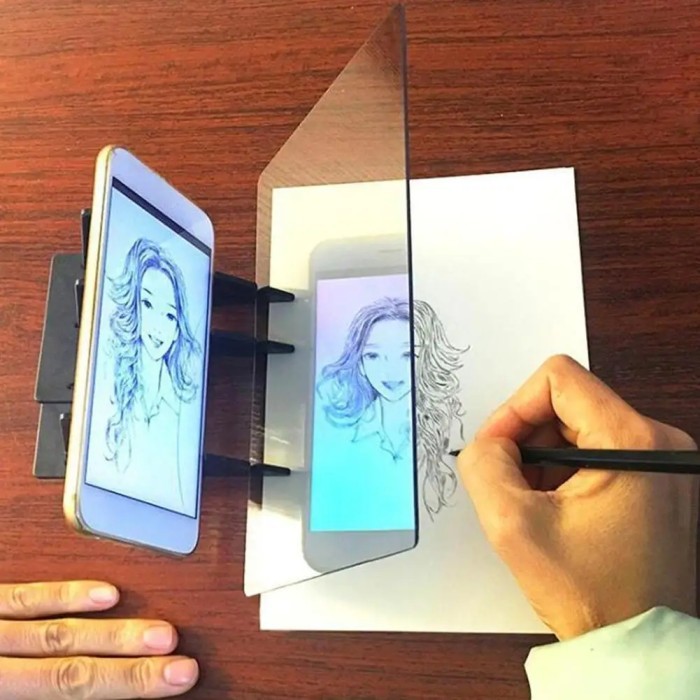 Alat Jiplak Gambar Sketsa Penjiplak Gambar Anak - HP 10x18cm