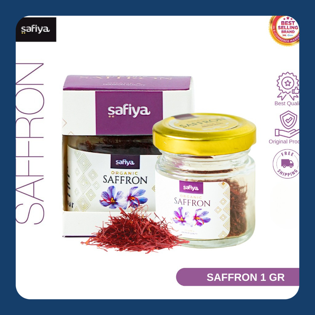 

Safiya Saffron Super Negin 1 Gram Bunga Safron Grade A