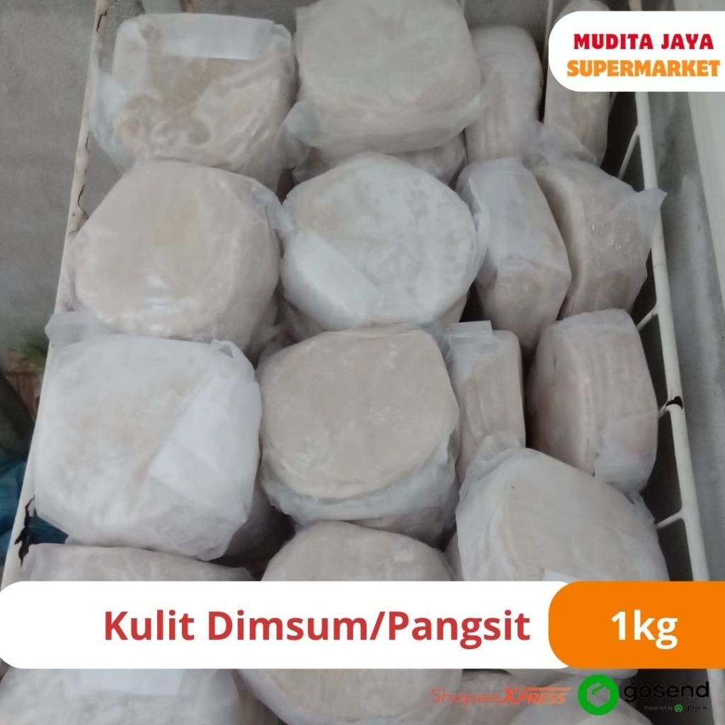 

Kulit Dimsum / Kulit Pangsit Bulat Terlaris 1kg