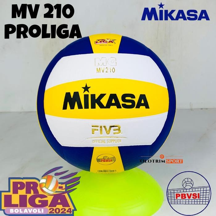 READY [PROLIGA] Bola Voli Mikasa MV210 MV 210 PBVSI Original - Warna