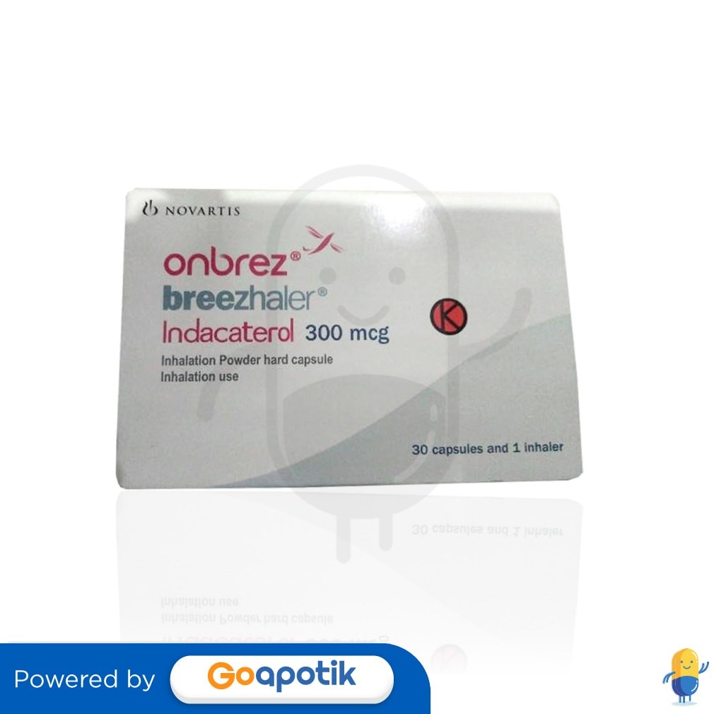 Onbrez Breezhaler 300 Mcg 30 Pcs