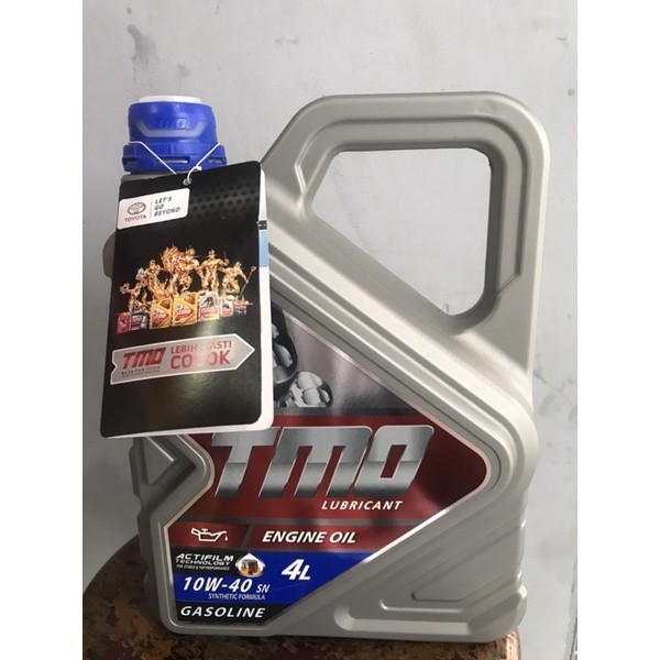 Oli Mesin Mobil TMO Bensin SAE 10W-40 4Liter