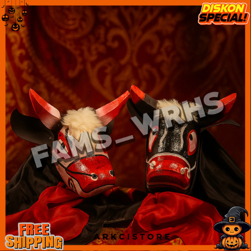 Bantengan Anak Plus Kain. Mainan Viral Bantengan Mberot. Banteng Suro. Mberot