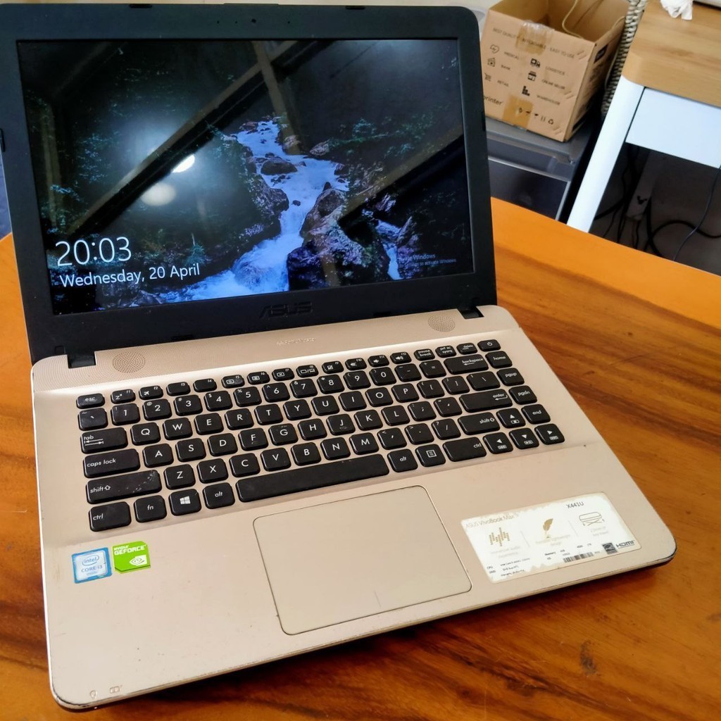 Laptop DUAL VGA ASUS X441Uv CORE I3 GEN 6 NVIDIA RAM 8 SSD - Laptop bekas - Laptop murah - Laptop se