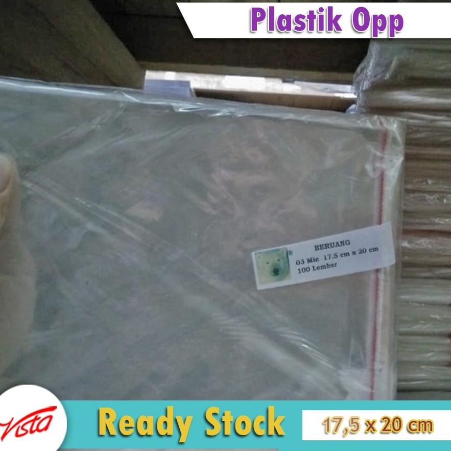 

Plastik OPP 17,5 x 20 cm, souvenir, kartu, packaging Undangan