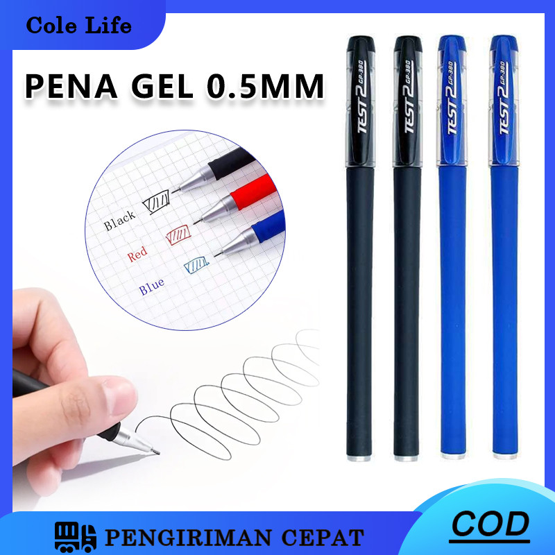 

Pena Gel 0.5mm Model/2 Pulpen Warna Warni Ujung Lancip Alat Tulis Sekolah Kantor Bolpoint Tinta Gel Cair