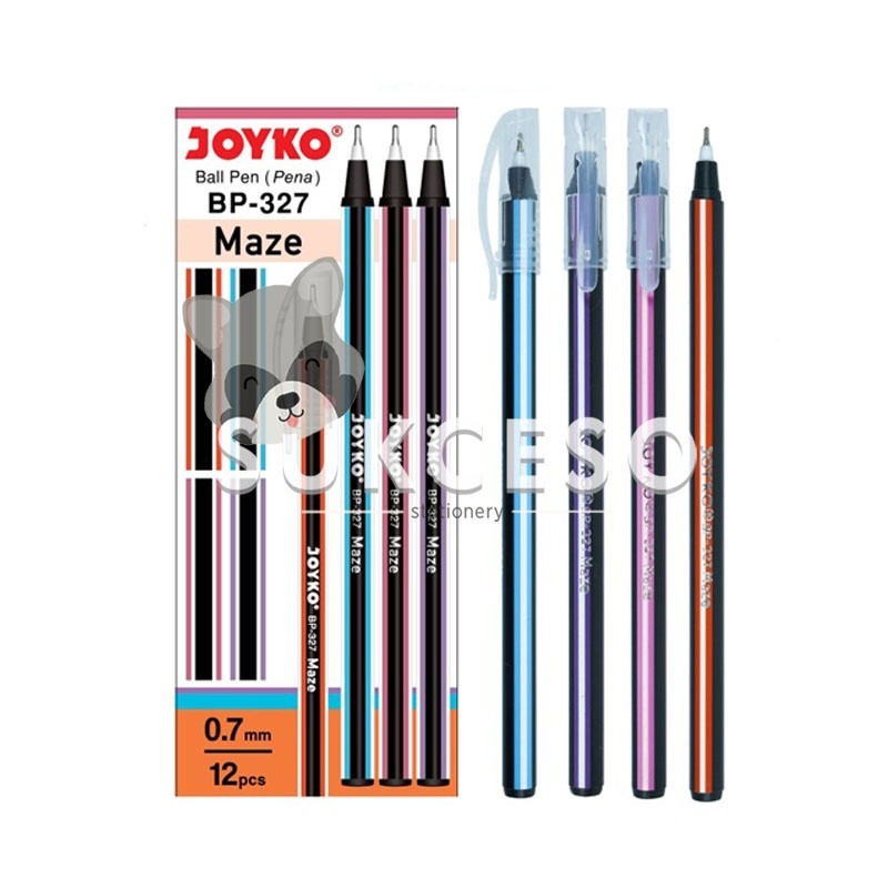 

DIJUAL LUSINAN Joyko Pulpen BP-327 Maze 0.7mm