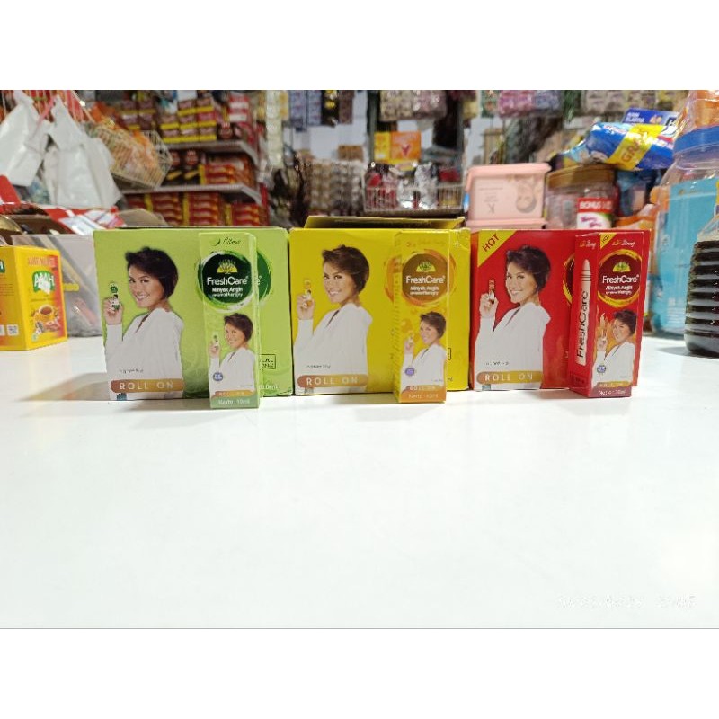 

Fresh Care minyak angin aromatheraphy ROLL ON BY JJS