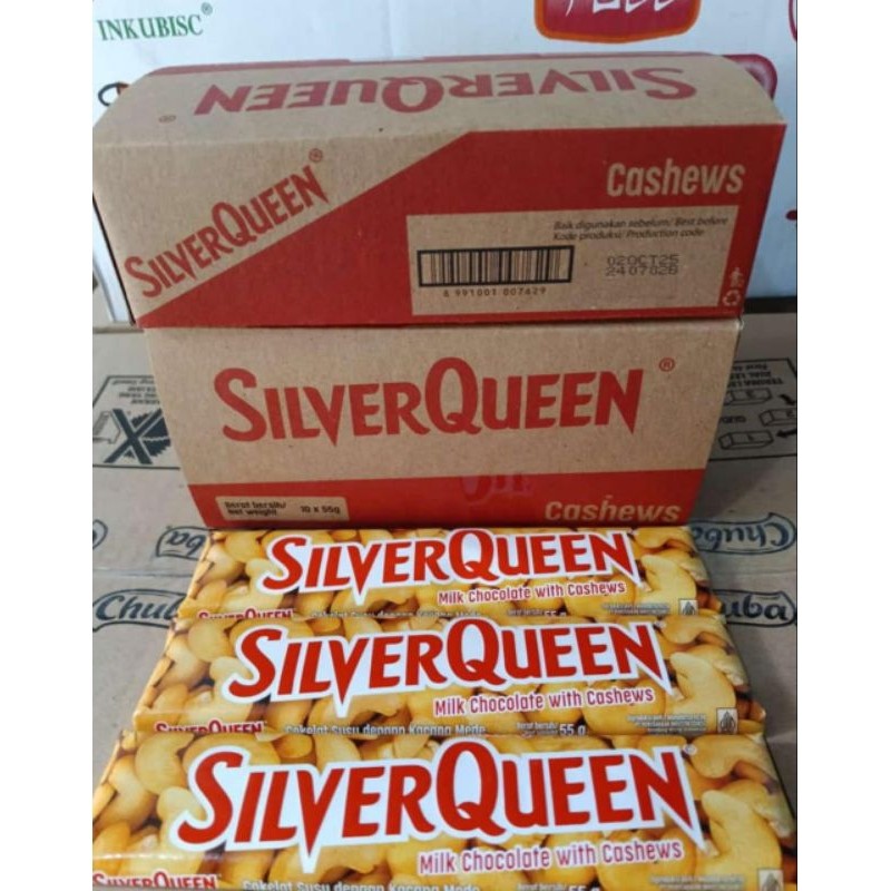 

[1pcs] cokelat silverqueen 55gr all variant -mede