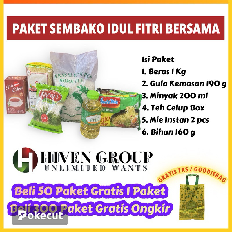 

Paket Sembako Idul Fitri Bersama