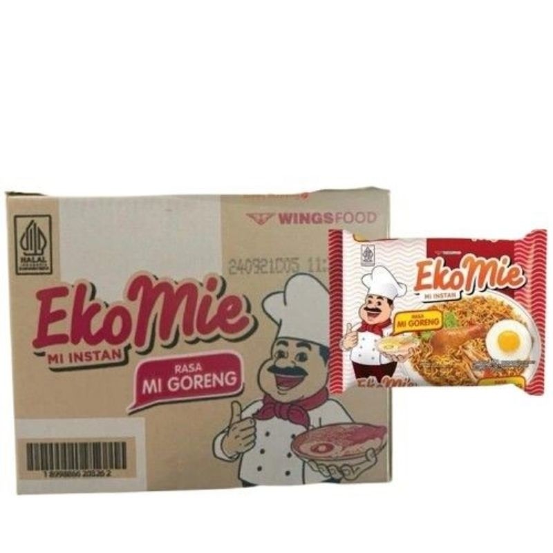 

eko mie goreng 1 dus (isi 40 pcs)