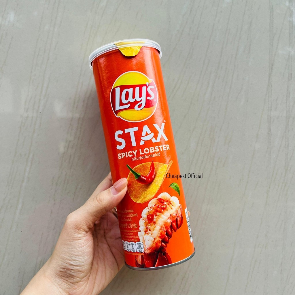 

Lays Stax Spicy Lobster 100gr