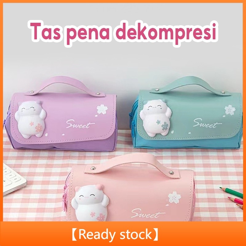 

Recommend Kotak Pensil Dekompresi Perempuan Lucu Lembut Lucu Anak-Anak Siswa Sekolah Dasar Berkapasitas Besar Dengan Dekompresi Multi-Fungsi Gadis Super Imut Jantung 3d Net Merah Ins Pasang Siswa Sekolah Menengah