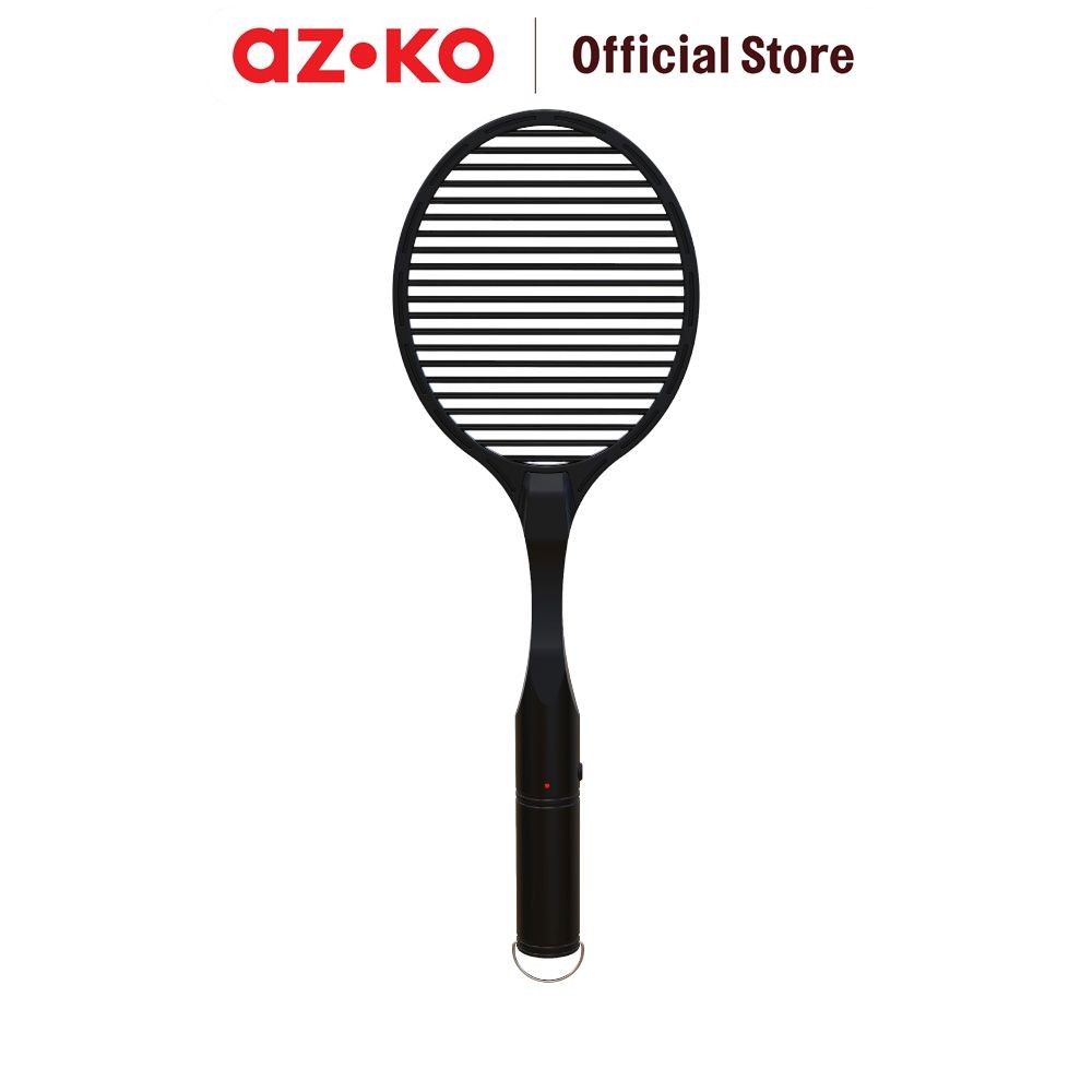 AZKO Krisbow Raket Nyamuk Ta-102 - Hitam Pengusir Serangga Raket Pembasmi Nyamuk Elektrik Insect Kil