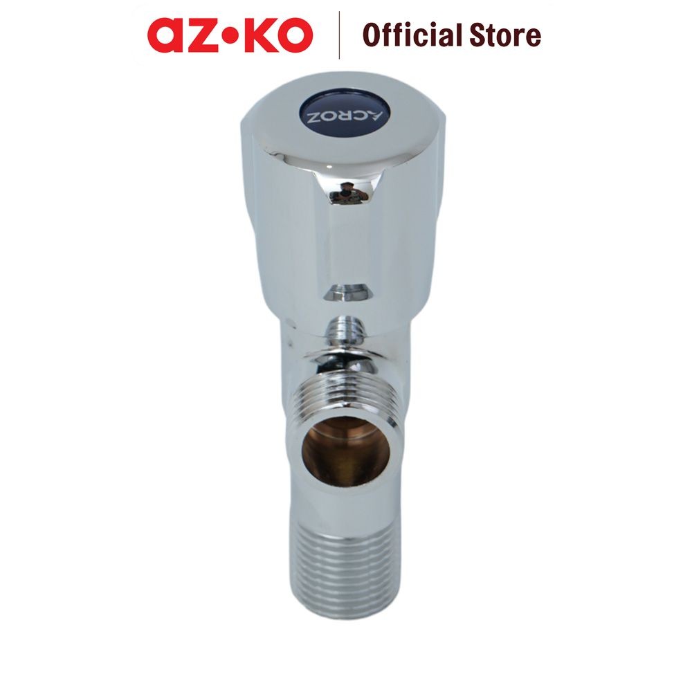 AZKO Acroz Shower Stop Valve Chrome T1007-F162 Kran Air Kamar Mandi Kran Air Stop Valve Faucet Bathr