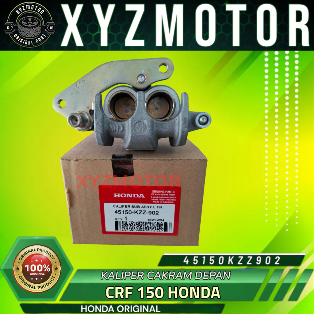 KALIPER CAKRAM DEPAN CRF 150 HONDA ORIGINAL 45150-KZZ-902