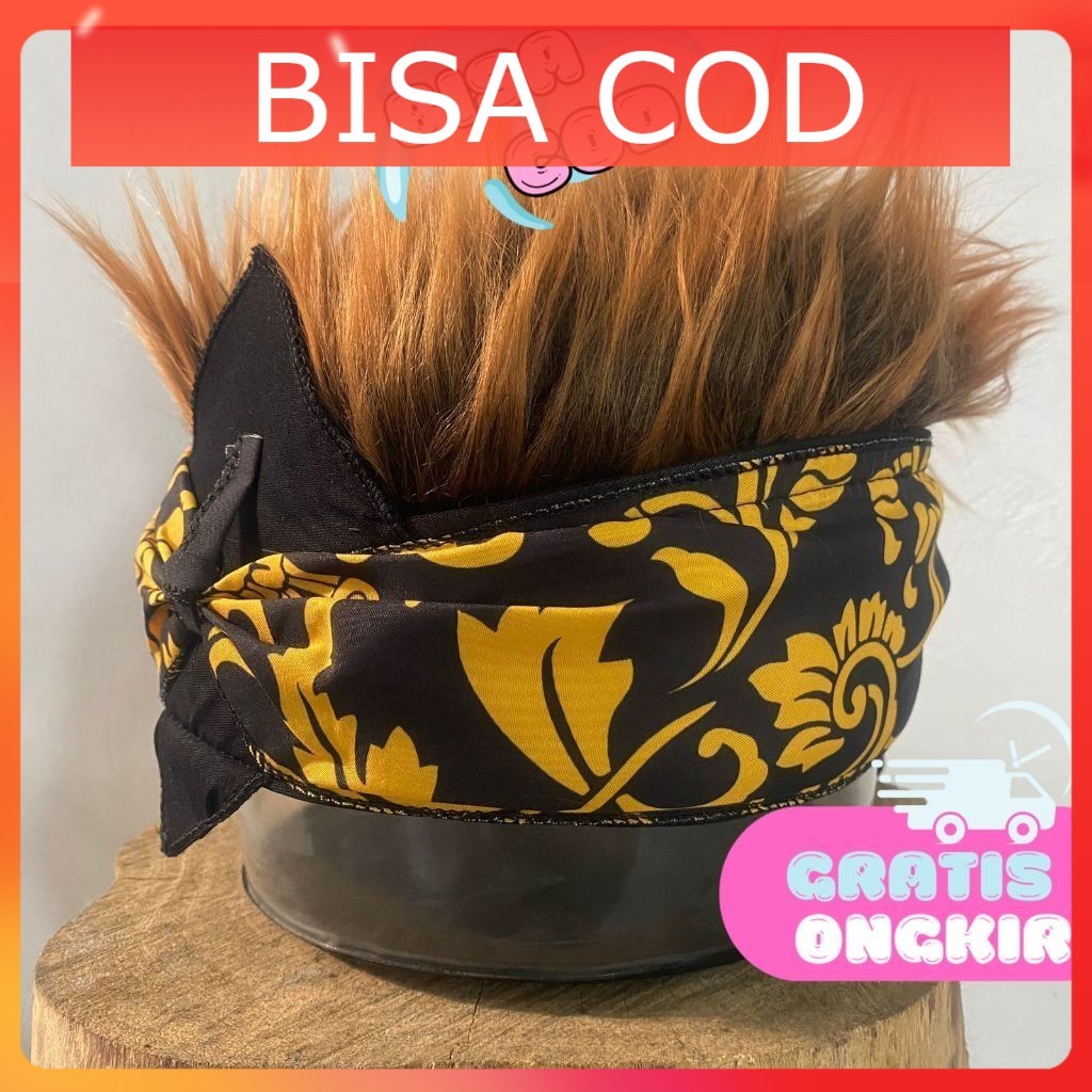 Ikat kepala sunda wig pria blangkon udeng bali