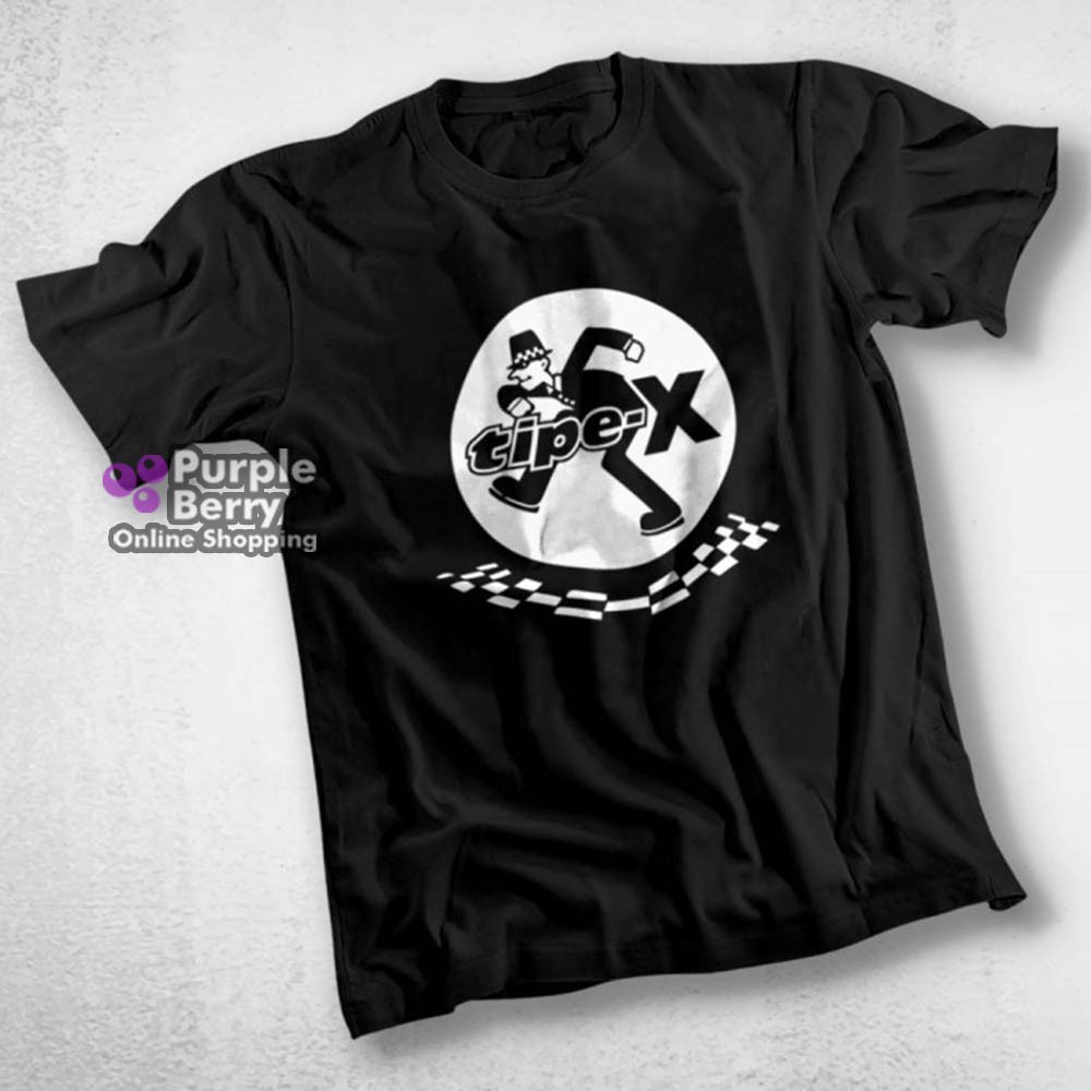 KAOS BAJU BAND TIPE X MUSIK SKA - Tshirt Distro Premium Reggae | PURPLE 749