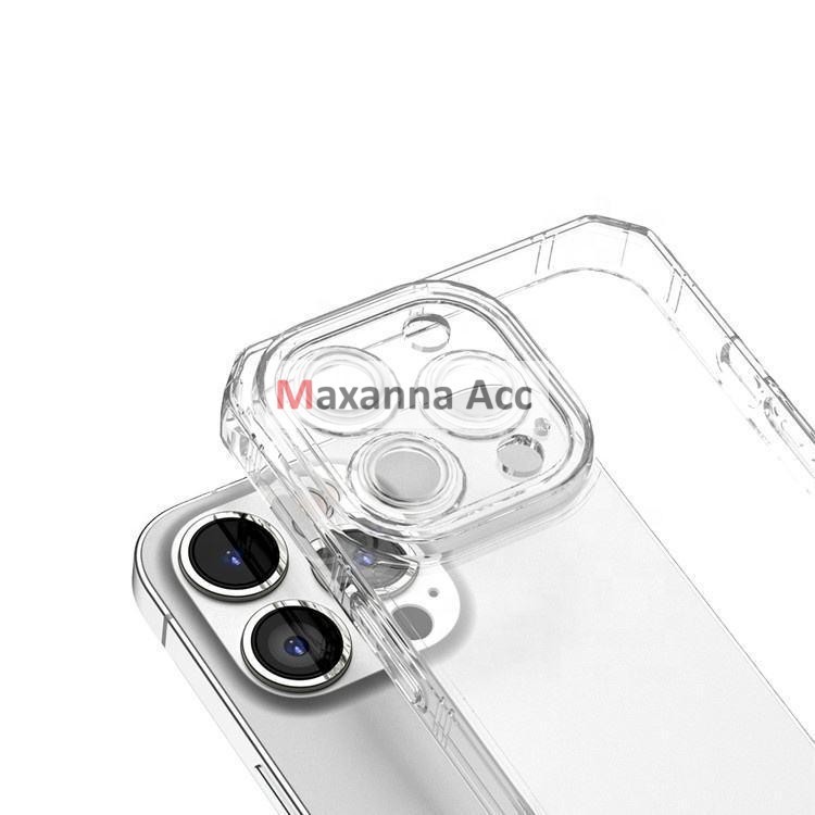 [MAXANNA] [ Case Bening Samsung A7 2018 / A8 2018 ] Softcase Space Bening Airbag + Protector Kamera 