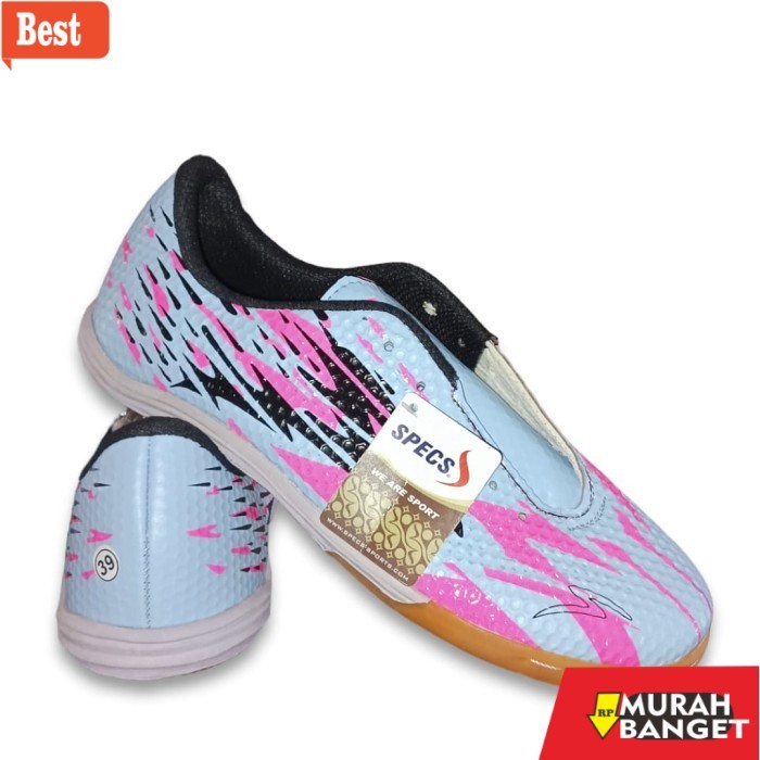 rekomendasi sepatu futsal Sepatu Bola Futsal Pria Dewasa Badminton Senior Sudah Dijahit - Specs Oran