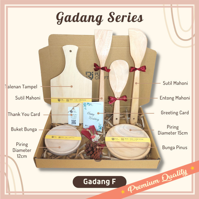 

Hampers buat pacar teman sahabat bestie unik lucu keren kekinian / GADANG Series Hampers Pernikahan Alat Masak Kado Nikahan Lebaran - Gadang F, Wedding